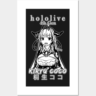 Kiryu Coco 4th Gen Hololive Posters and Art